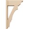 Ekena Millwork 7 1/2-in W x 18-in D x 30-in H Balboa Trad Rough Cedar Woodgrain TimberThane Outlooker, Primed Tan OUTUR075X18X30BOA04RCPR - alternate 5